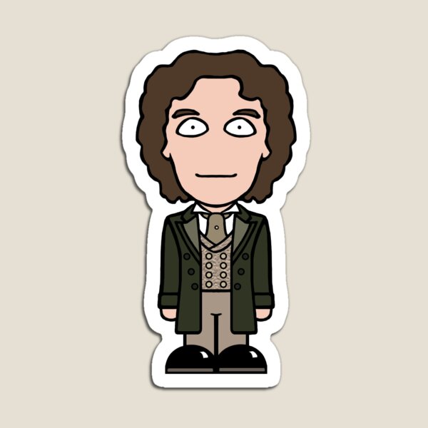 Item preview, The Eighth Doctor (sticker) designed and sold by redscharlach.