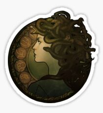 Medusa Nouveau Sticker