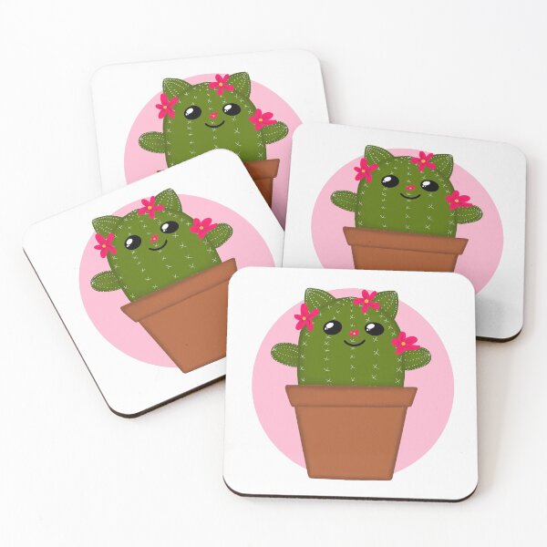 Item preview, Cute Cat Cactus designed and sold by Mina Arts Apparently.