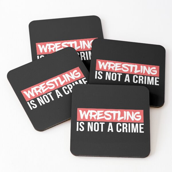 Item preview, Wrestling is not a Crime Martial Arts designed and sold by Orange Pieces.