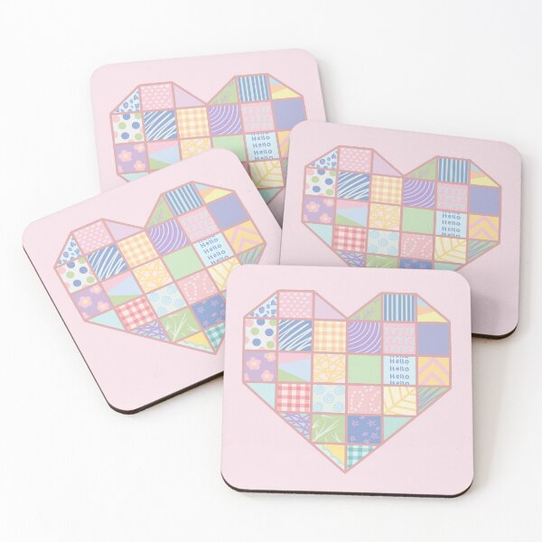 Item preview, Patchwork Heart designed and sold by BrandyMari.