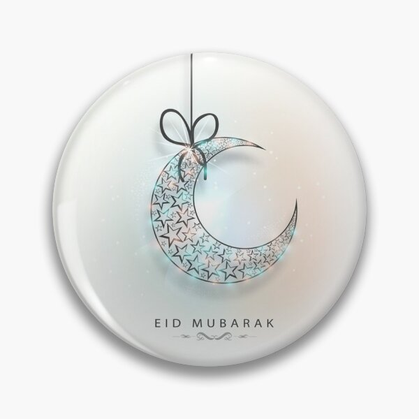 Item preview, Eid Mubarak Glitter Crescent designed and sold by Home and Office.