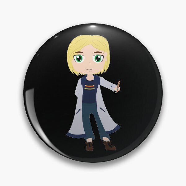 Item preview, Chibi Thirteenth Doctor designed and sold by BluArt422.