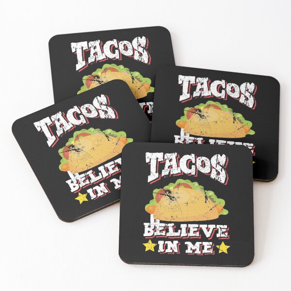 Item preview, Funny Tacos Believe In Me Grunge designed and sold by CrookedCreek.