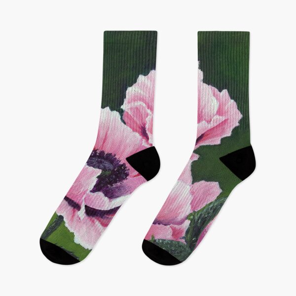 Item preview, Pretty Pink Poppies designed and sold by lisanorrisart.