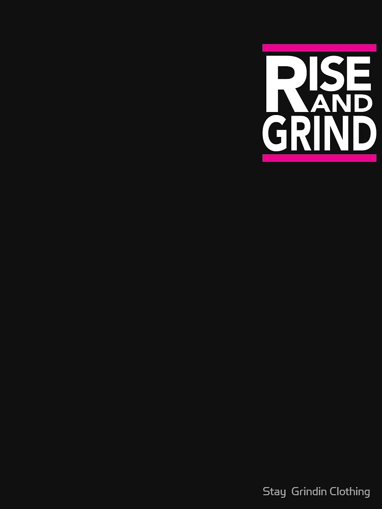 Rise and Grind - RUN DMC - Pink by omegared17