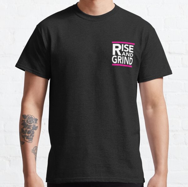 Rise and Grind - RUN DMC - Pink Classic T-Shirt