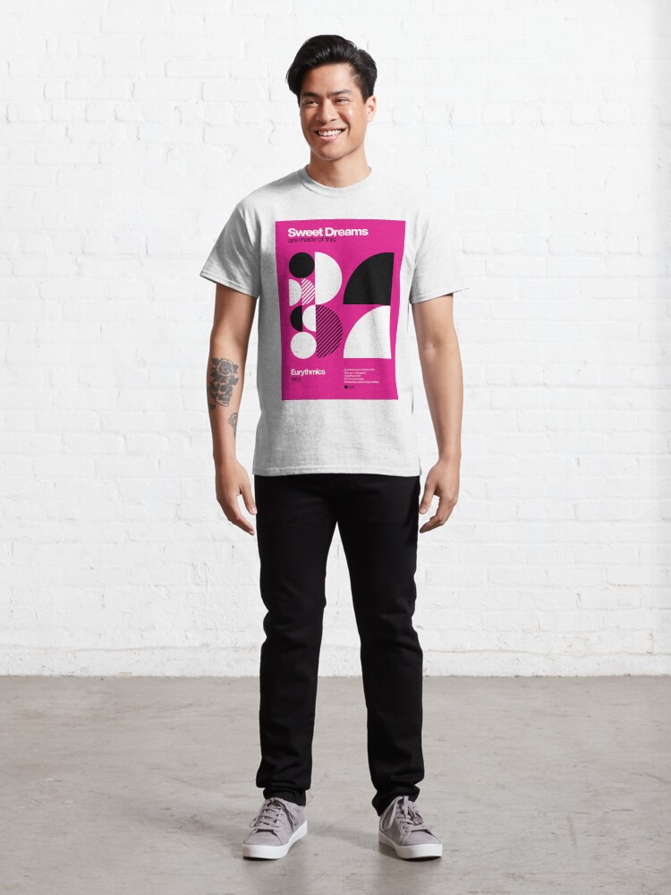 Alternate view of Sweet Dreams (Are Made of This) - Eurythmics Typographic Poster Classic T-Shirt
