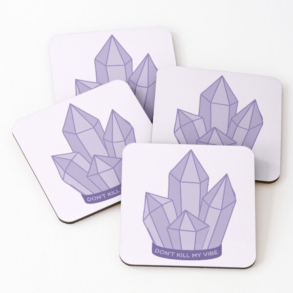 Item preview, Don't kill my vibe (Crystal) - Witches and Warlocks. designed and sold by TheQuirkySide.