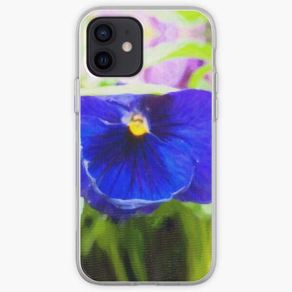 Purple Flower iPhone Soft Case