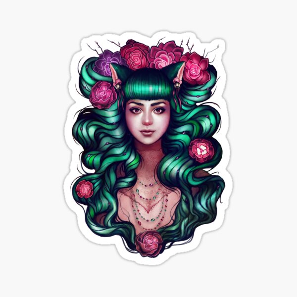 &ldquo;Delilah&rdquo; Sticker for Sale by MeganLara | Redbubble