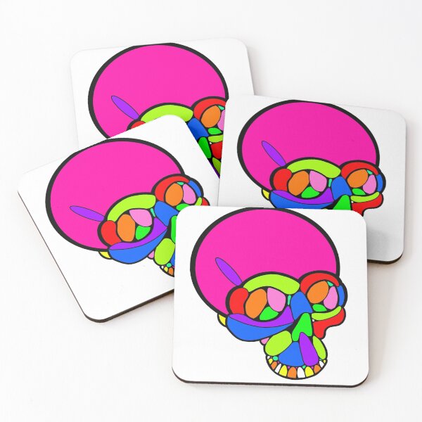 Item preview, Abstract Color Skull designed and sold by artofjaynoska.