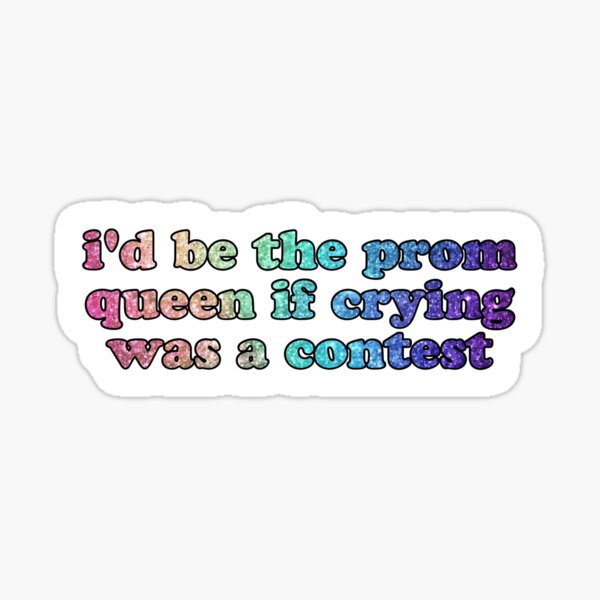 Prom Queen Stickers Redbubble - prom dress roblox song code