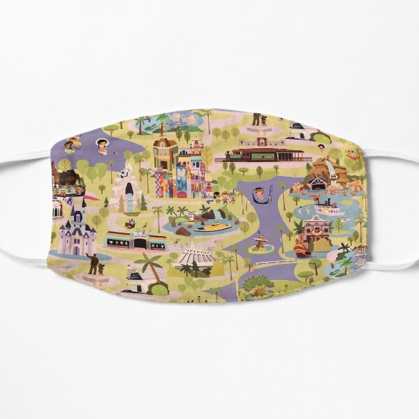 A walk in the Park Flat Mask