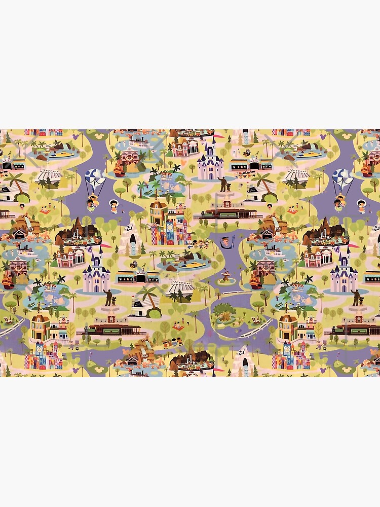 Thumbnail 4 of 4, Zipper Pouch, A walk in the Park designed and sold by Disney1955Fan.