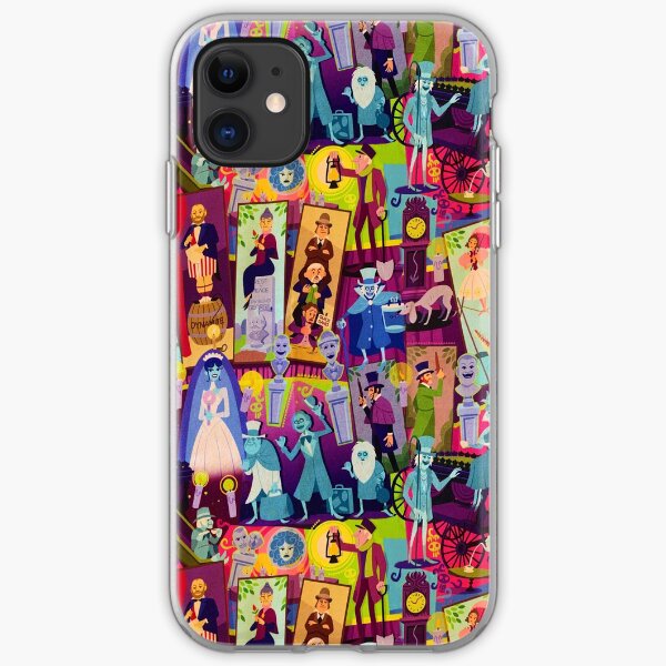 Retro Mansion Collage iPhone Soft Case