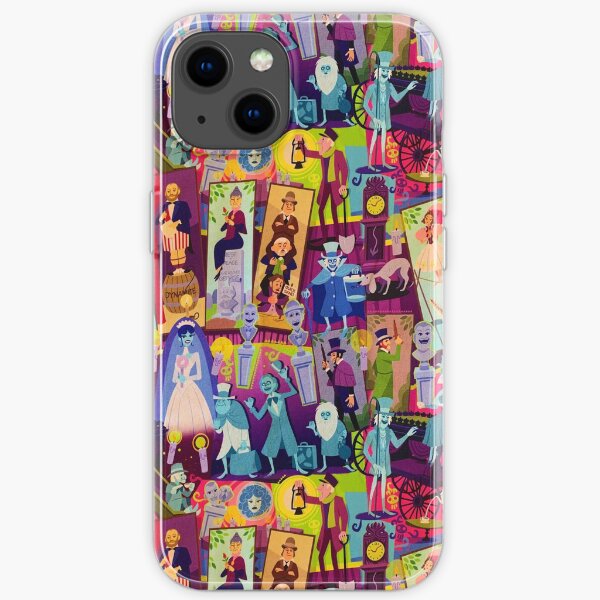 Retro Mansion Collage iPhone Soft Case