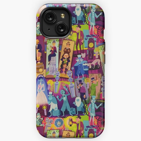 Disney Haunted Mansion Wallpaper Purple New Phone Case iPhone 5c 6SE