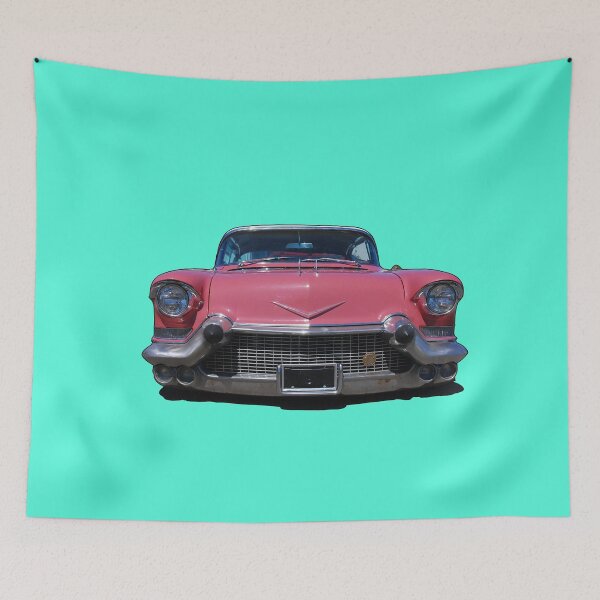 Aperçu de l'œuvre Partie avant rose Cadillac '57 créée et vendue par JonnyFivePhoto.