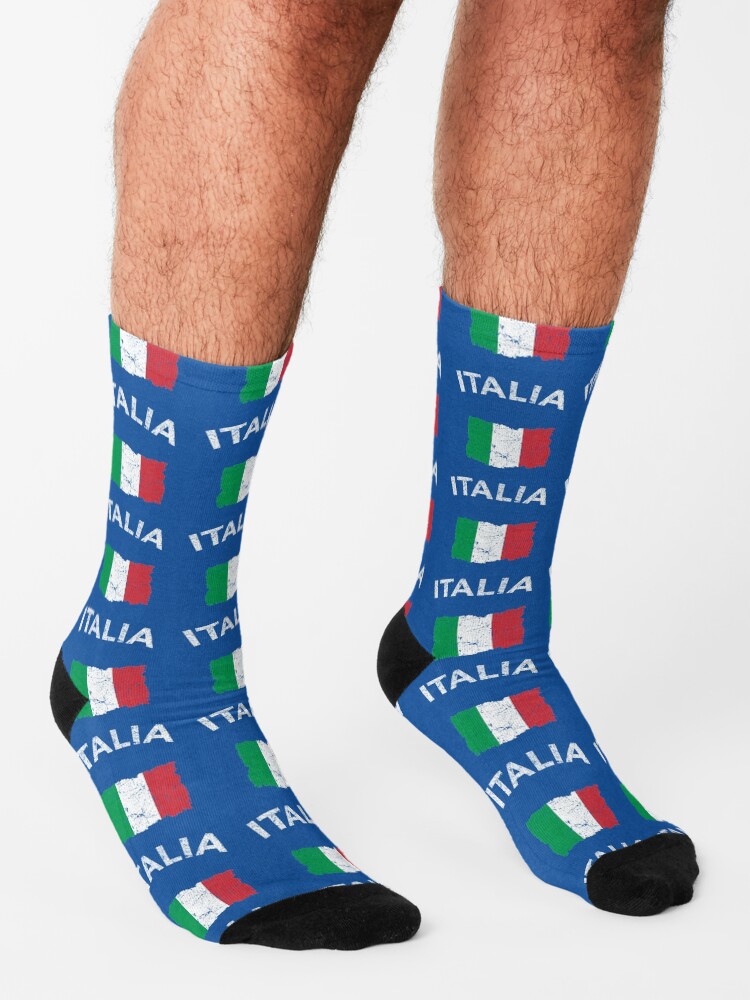 "Vintage Italian Flag" Socks for Sale by vladocar Redbubble