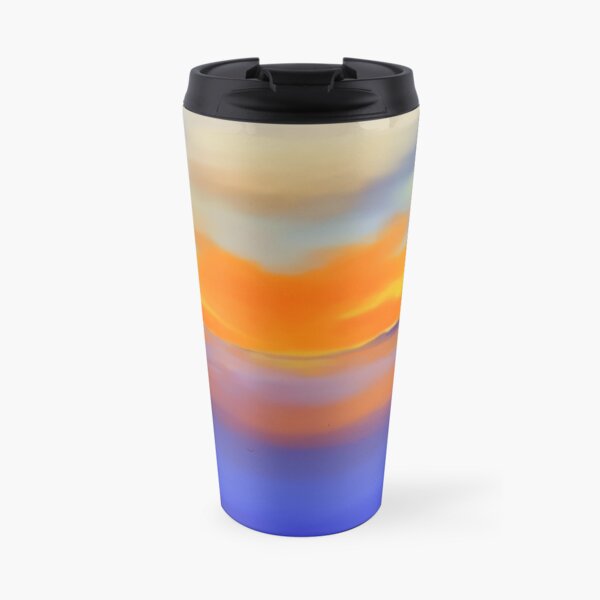 Sunset at the Lake 1 Travel Mug