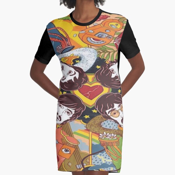 60s Graphic T-Shirt Dress