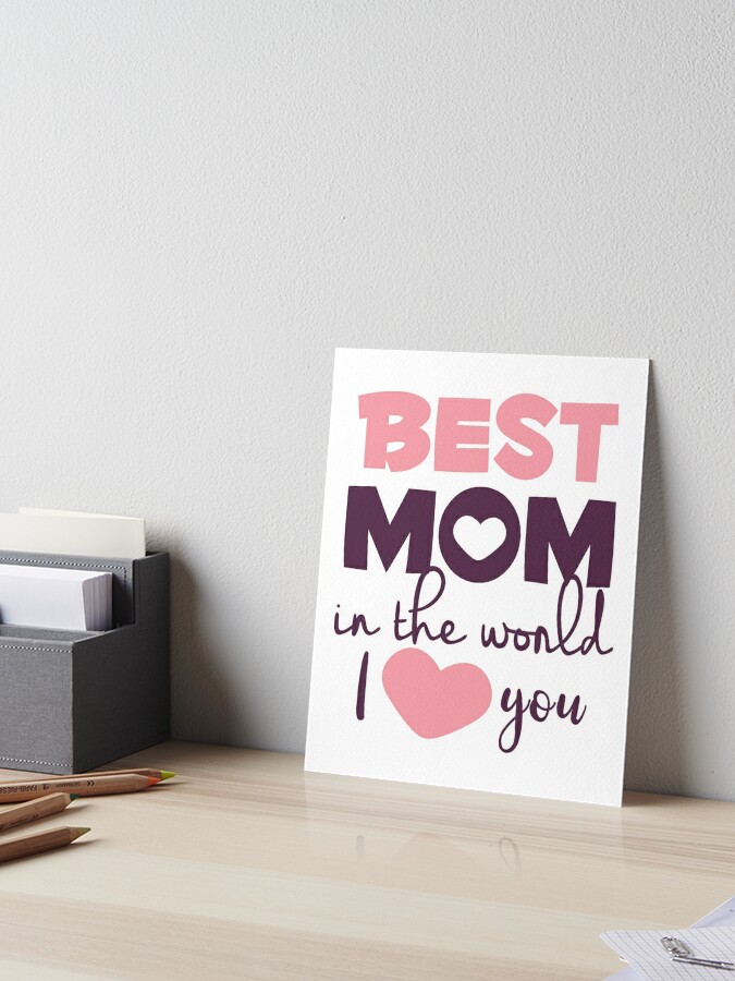 GIFTS FOR MOM- SUPER MOM - BLACK WOMAN - MOTHERS DAY | Art Board Print