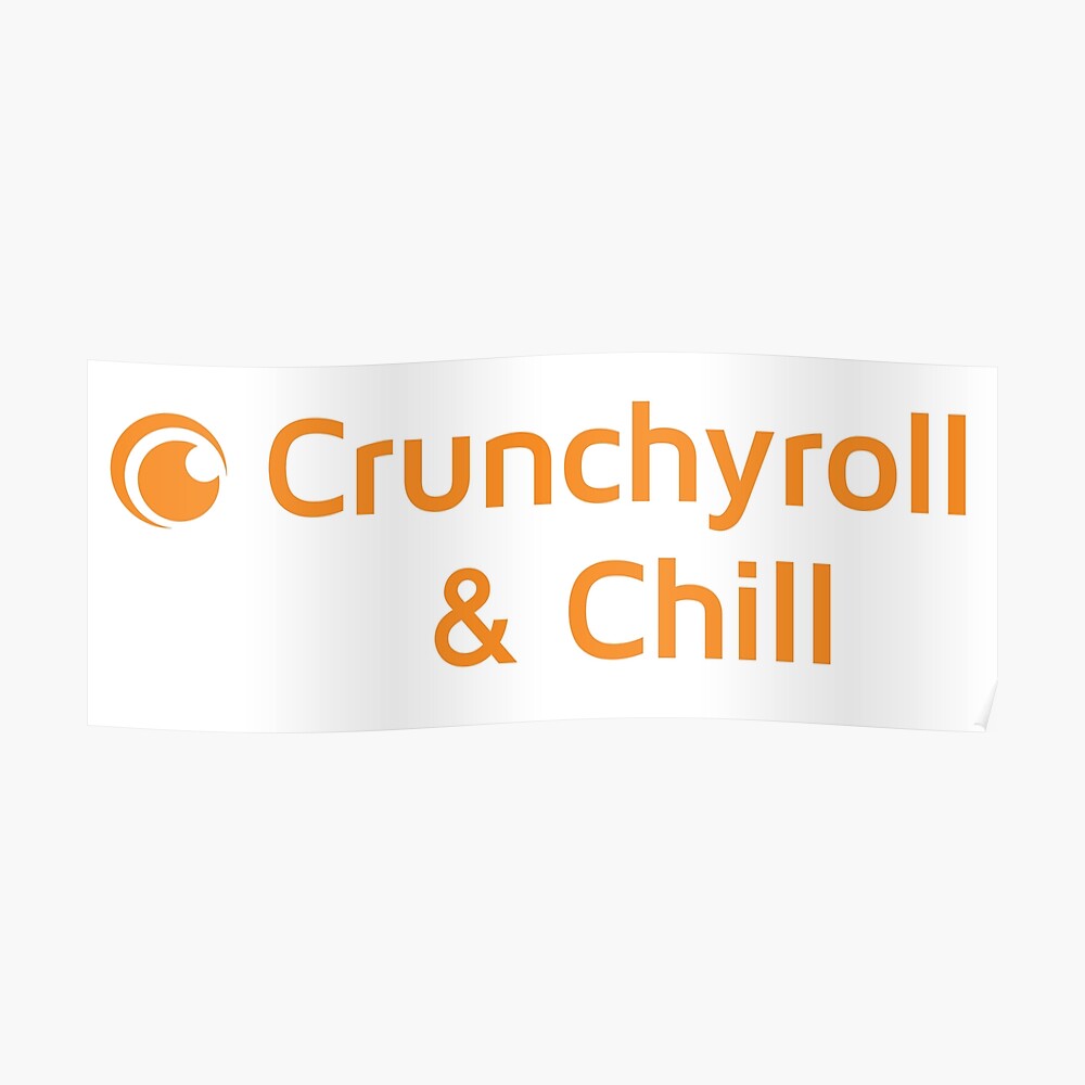 Crunchyroll And Chill Sticker By Lbeatty Redbubble