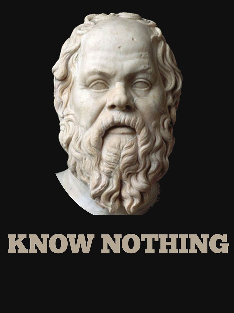 I Know Nothing Socrates Quote