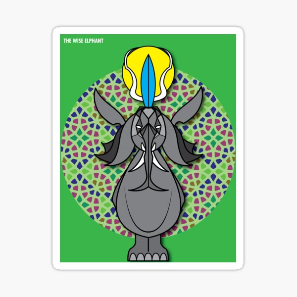Item preview, The Wise Elephant  designed and sold by reinaldoman2.
