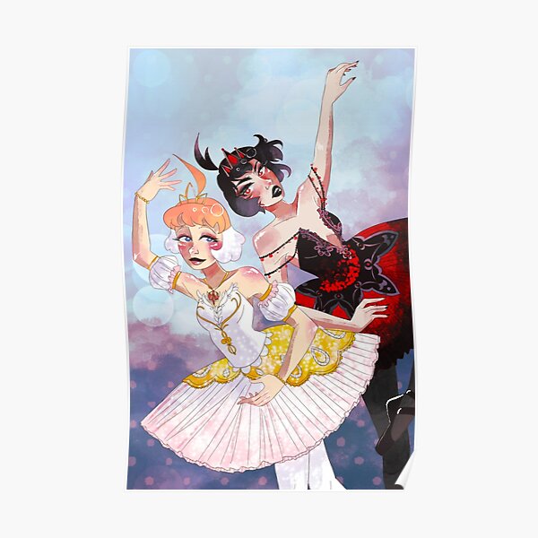 Princess Tutu & Kraehe  Poster