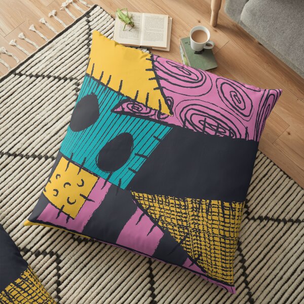 Nightmare Sewn Pattern Floor Pillow