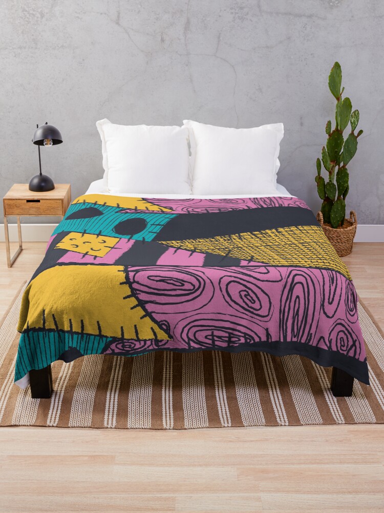 Thumbnail 1 of 6, Throw Blanket, Nightmare Sewn Pattern designed and sold by jinigo1.