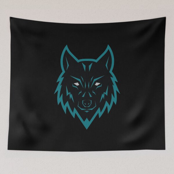 Item preview, Teal Wolf designed and sold by SkySlate.