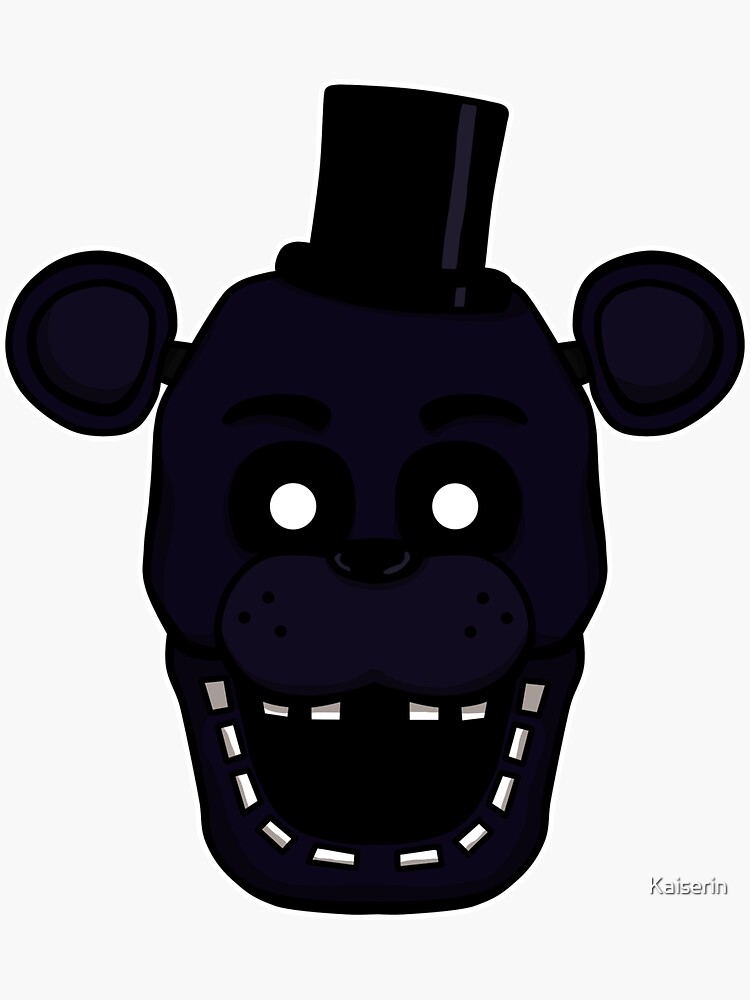 Five Nights at Freddy's - FNAF 2 - Shadow Freddy Sticker for Sale by  Kaiserin