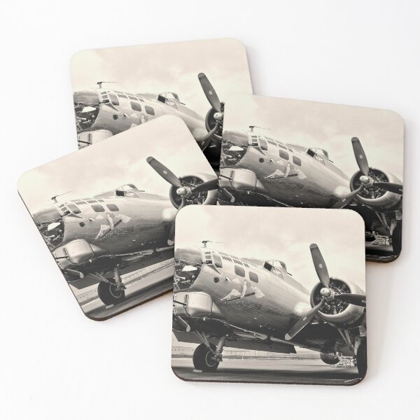 Item preview, B-17 Bomber Airplane Aluminum Overcast designed and sold by Amy McDaniel.