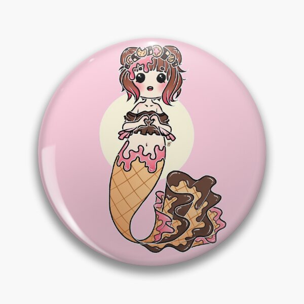 Item preview, Sweets Mermaid Chibi designed and sold by heysoleilart.