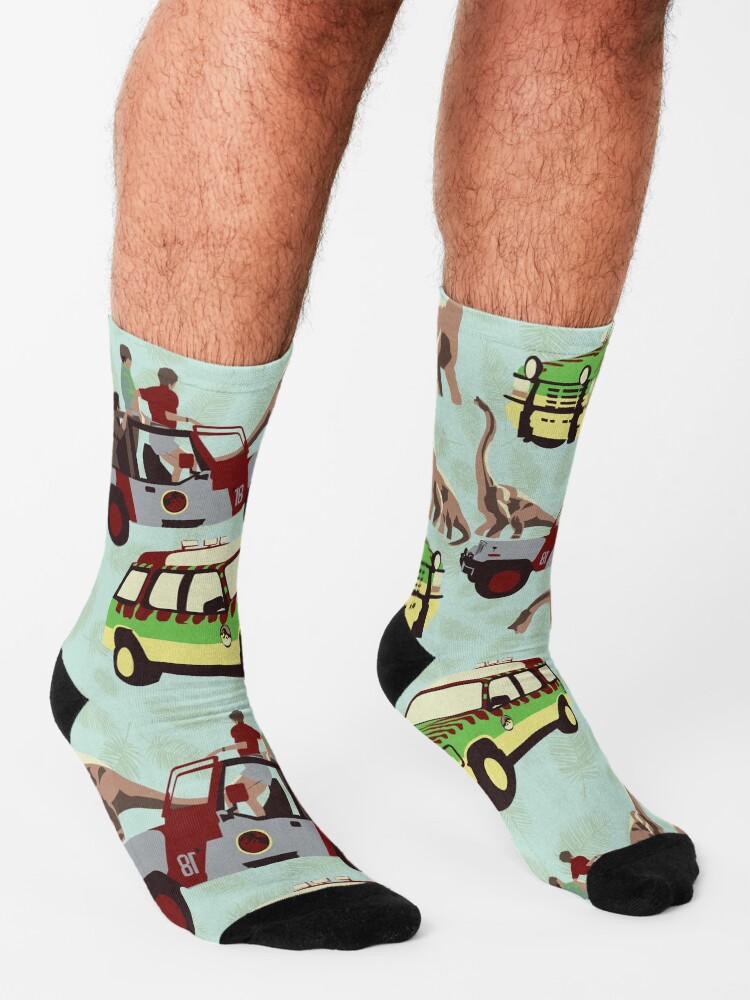 Alternate view of Jurassic Ride Socks