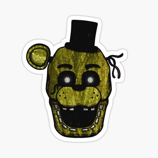 Five Nights at Freddy's - FNAF 3 - Phantom Freddy Sticker for