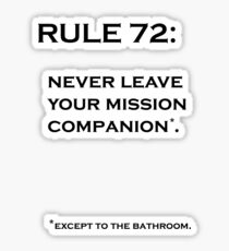 Rule 72 Sticker