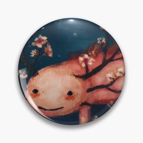 Item preview, Sakura-lotl (sakura axolotl) designed and sold by YaebaArts.