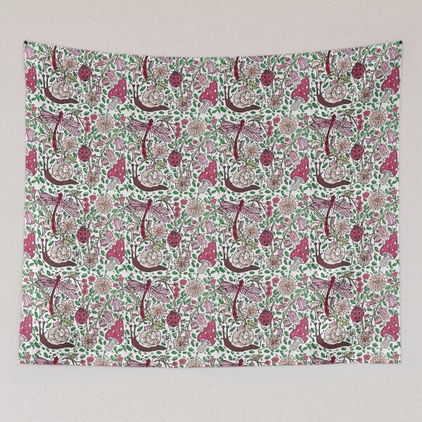 Item preview, Garden of critters warm colors designed and sold by KeepingItCat.