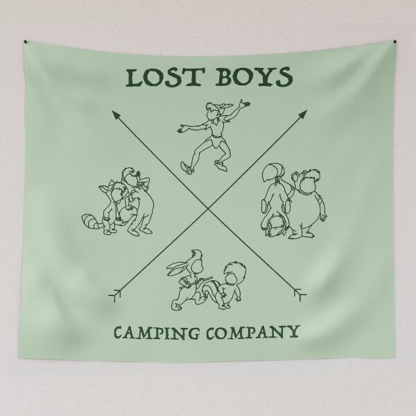 Item preview, Lost Boys Camping Company designed and sold by rachelsuli.