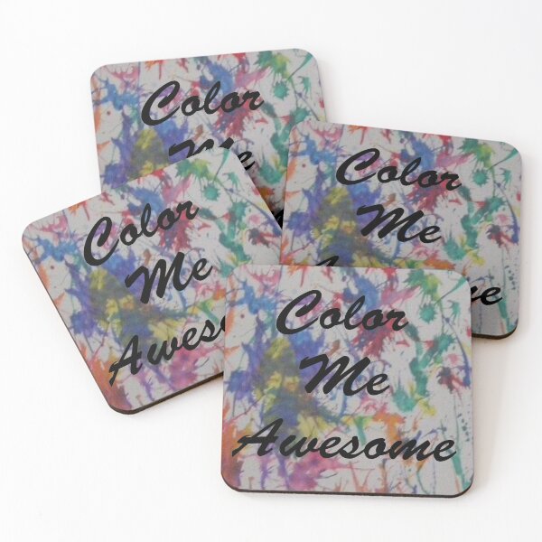 Item preview, Color Me Awesome designed and sold by Colorful Misfits.