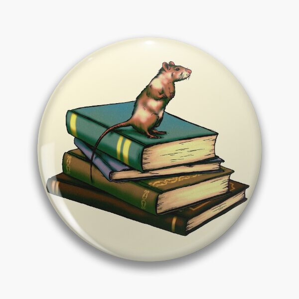 Item preview, widely read rat designed and sold by MMMSdesigns.