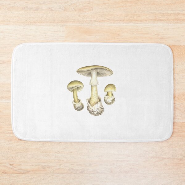 Item preview, Death Cap Mushroom (Amanita phalloides) designed and sold by Tamara Clark.