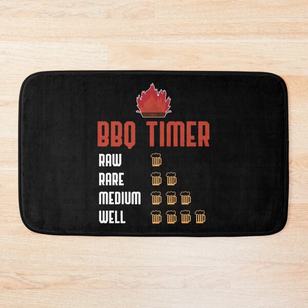 Item preview, BBQ Timer Beer And Grill Nights Gift Idea designed and sold by haselshirt.