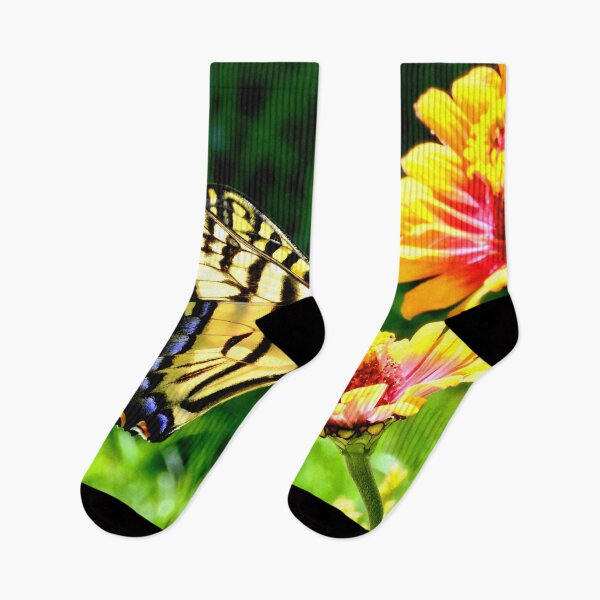 Item preview, Yellow Butterfly on a flower designed and sold by Amy McDaniel.