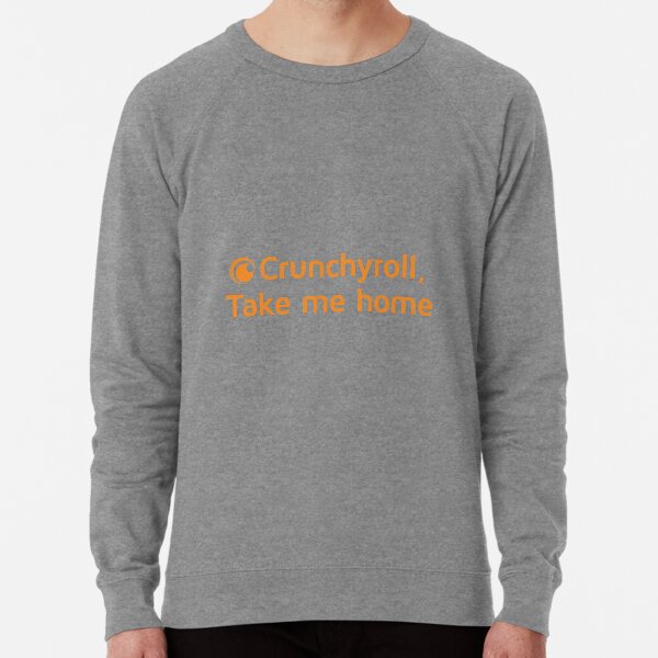 Crunchyroll And Chill Lightweight Sweatshirt By Lbeatty Redbubble