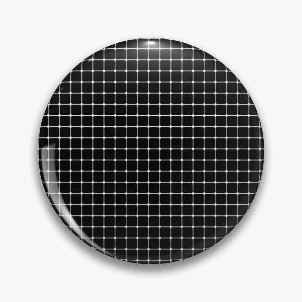 Artikelvorschau, Schwarze und weiße Dot Optical Illusion Grid entworfen und verkauft von sciencenotes.